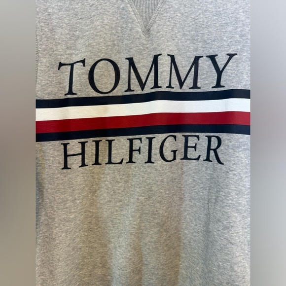 Tommy Hilfiger Sweatshirt Gray Size Small S - Picture 10 of 12